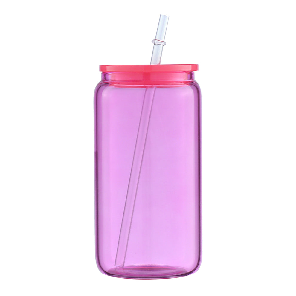 16oz jelly coloured libbey glass cans - Wraps and Blanks