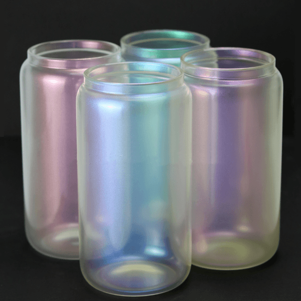 16oz Shimmer sublimation glass Libbey can - Wraps and Blanks