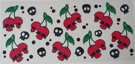 16oz Libbey can Skull Cherries