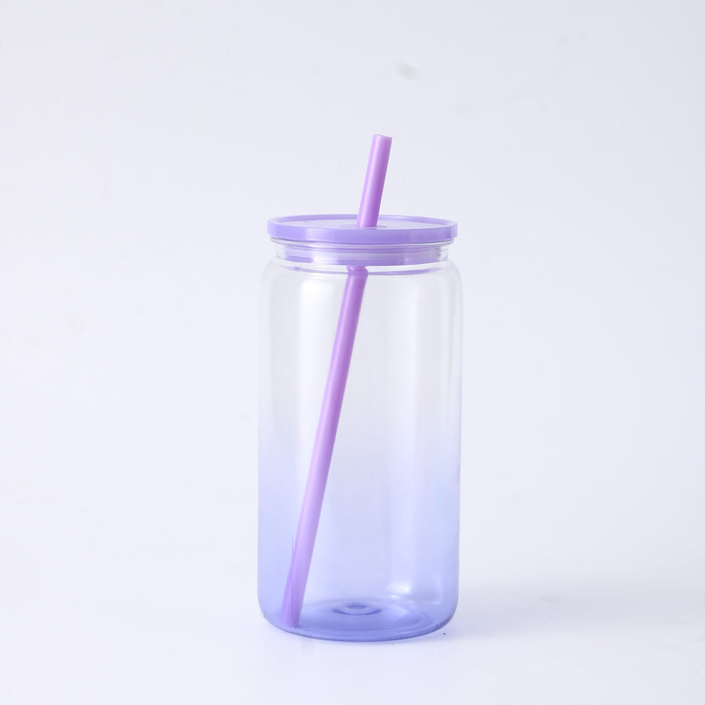 16oz Ombre Plastic Libbey Can