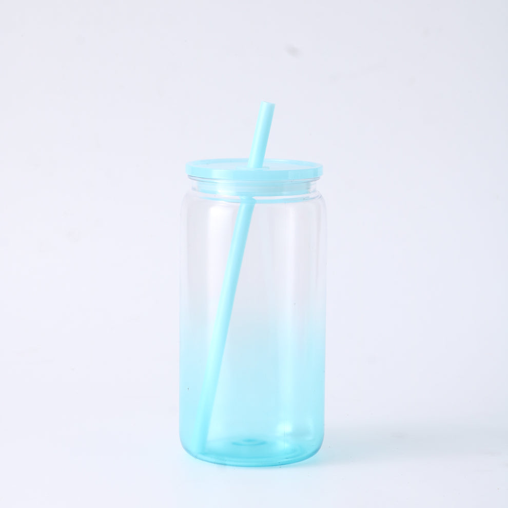 16oz Ombre Plastic Libbey Can