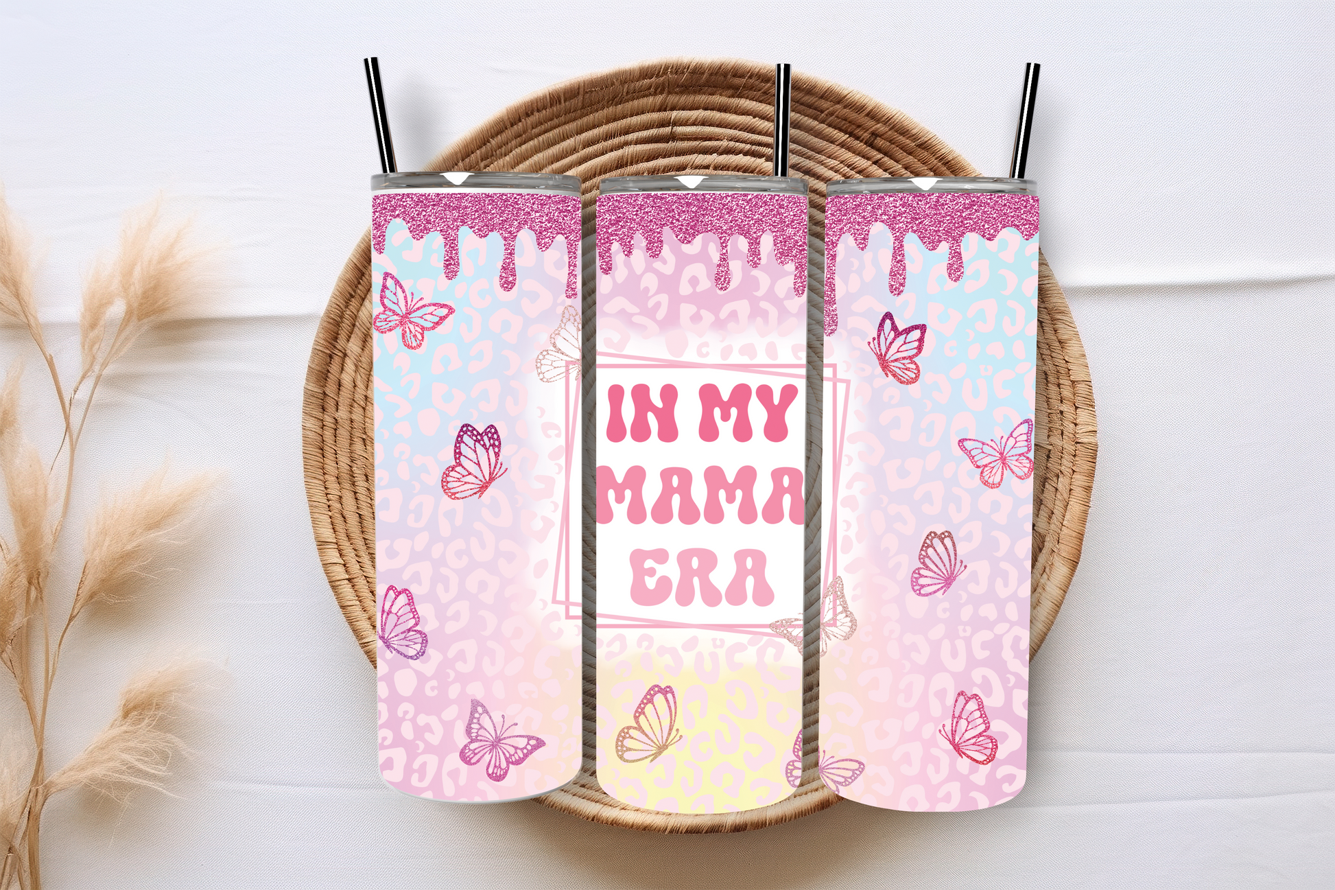 In My mama era 20 oz sublimation print - Wraps and Blanks