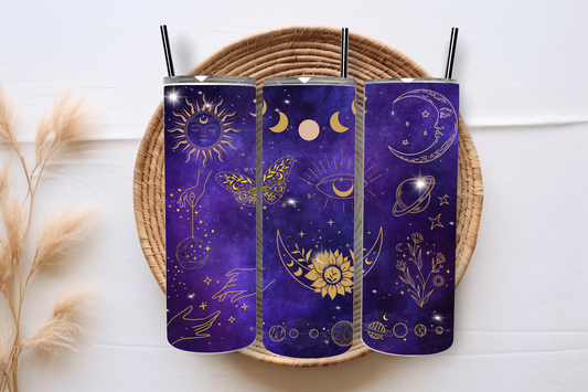 Celestial 20 oz sublimation print - Wraps and Blanks