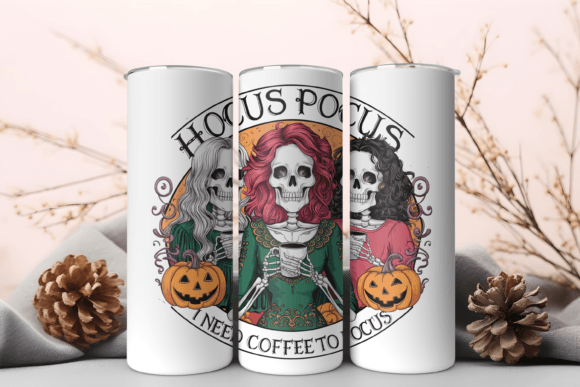 Hocus Pocus Coffee 20 oz tumbler sublimation print