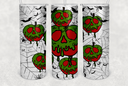 Poisoned apple 20 oz tumbler sublimation print