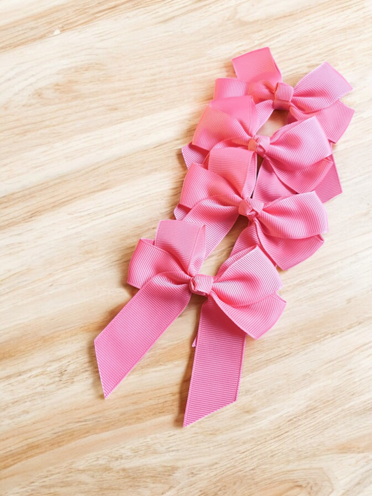 4'' Coral hairbow